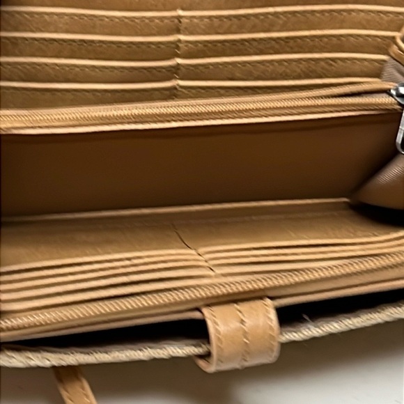 The Sac Tan and Cream Crochet Crossbody Bag - Picture 12 of 13